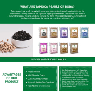 Taiwanese Tapioca Pearls - 500 gms