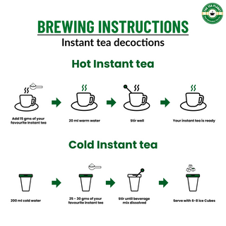 Earl Grey Instant Flavored Instant Black Tea - 1kg