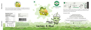 Lemon Kiwi Bubble Tea Premix