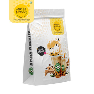 Mango & Peach  Fruit Bubble Tea Premix - 1 kg