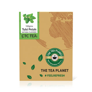 Tulsi Black Flavored CTC Tea