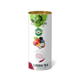 Berry, Peach & Coconut Orthodox Tea - 50 gms