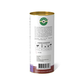 Cacao Husk, Bergamot, Blue Mallow Orthodox Tea - 50 gms