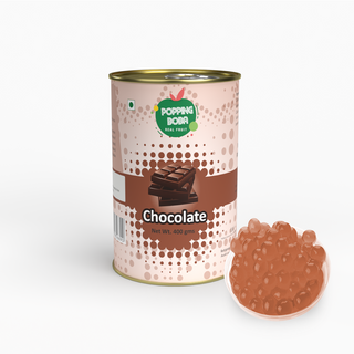 Chocolate Popping Boba