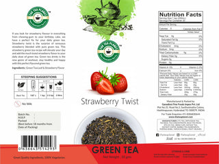 Strawberry Twist Orthodox Tea - 50 gms